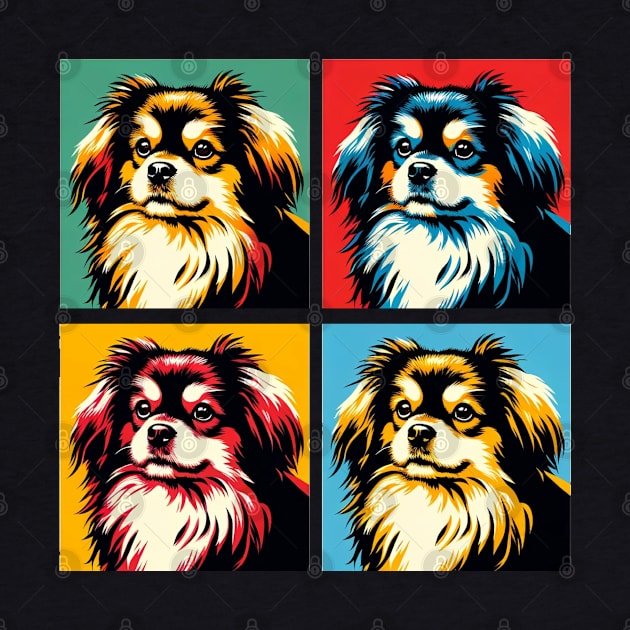 Tibetan Spaniel Pop Art - Dog Lovers by PawPopArt